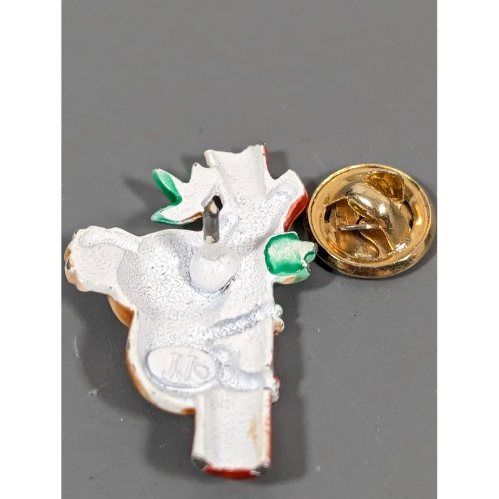 Vintage JJ Jonette Koala‎ Bear Enamel Tack Pin Cute Animal Brooch
